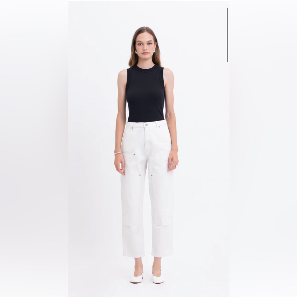 RENGGLI work pant in chalk